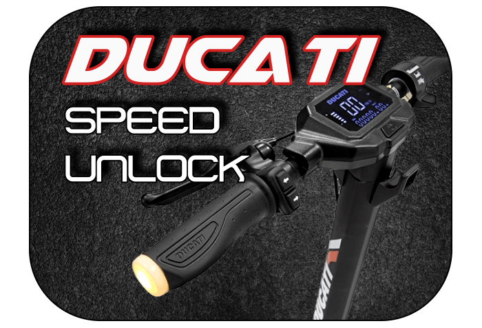 Aumentare velocità monopattino Ducati